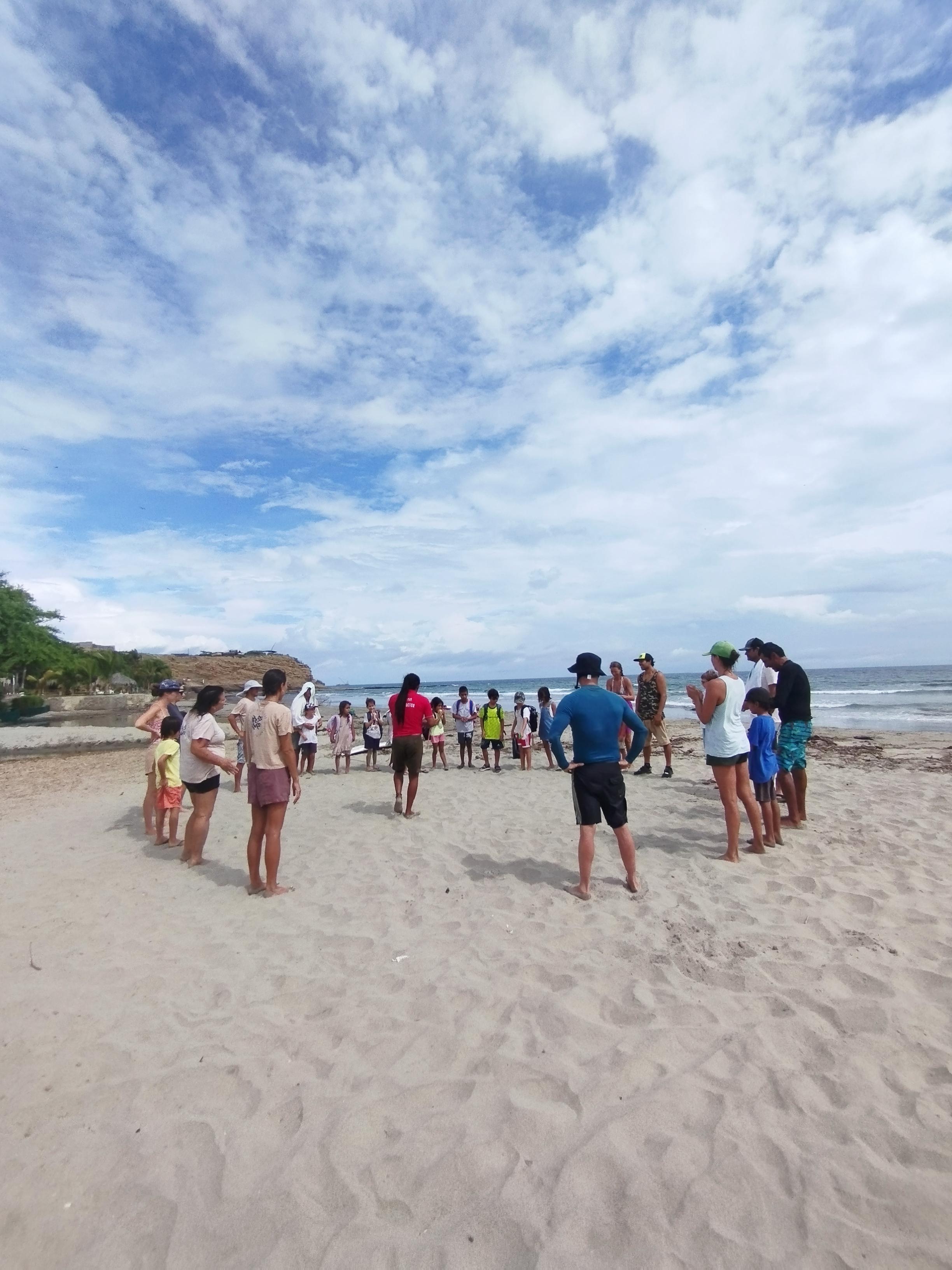Surf therapy en el mar